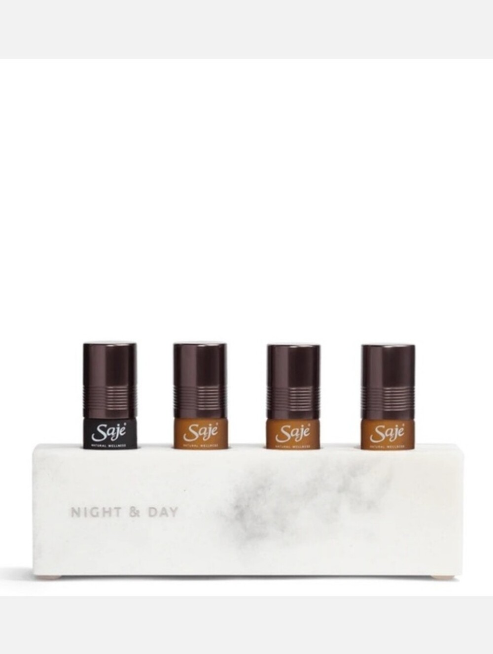 🌱 Saje Wellness Marble Blender Bar Night & Day Holder ONLY Clean Girl Aesthetic